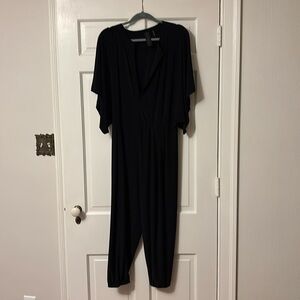 Norma Kamali black jersey jumper